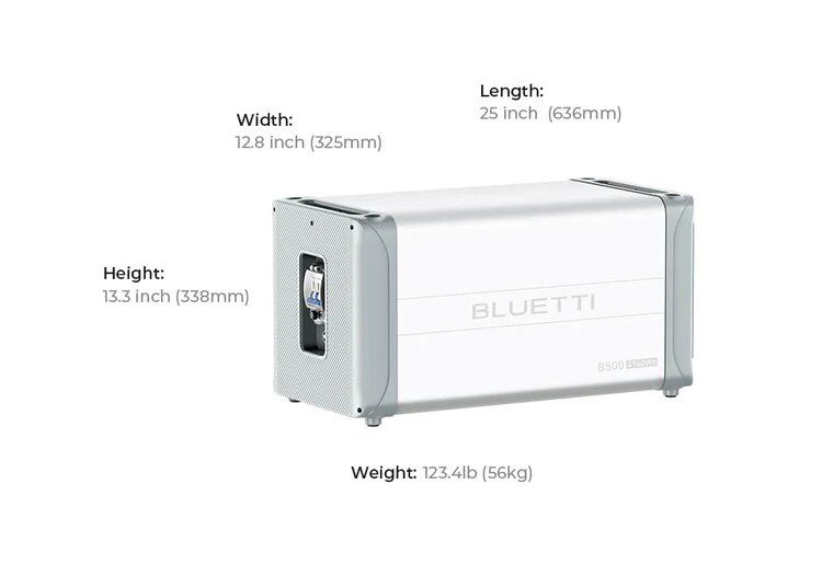 Дополнительная батарея BLUETTI B500 Expansion Battery | 4960Wh