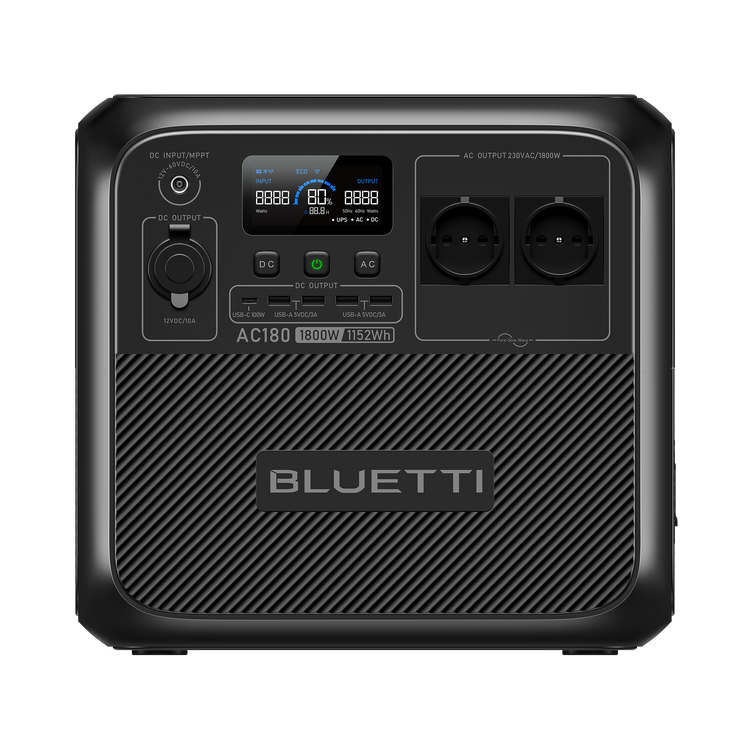 Зарядна станція Bluetti AC180P Portable Power Station | 1800W 1440Wh