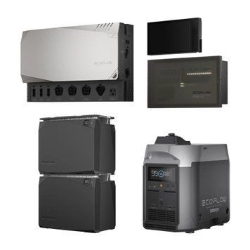 Комплект энергонезависимости Ecoflow Power Independence Kit 10 kWh с генератором (EF-PKIndependence10KWT)